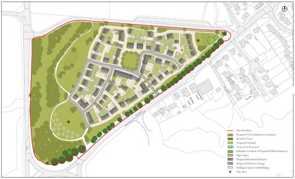 Update on land north of The Green